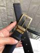 AAA Prada Adjustable Black And Blue Leather Belt - Gold Buckle (4)_th.jpg